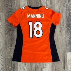 SIZE M | Kids | Nike NFL Denver Broncos Peyton Manning Football Jersey | Orange